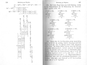 Vollständige Anleitung zur Algebra, von Leonard Euler